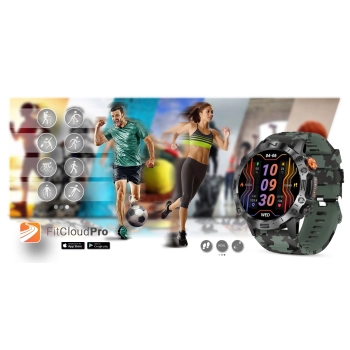 Smartwatch Gravity elegancki zegarek do noszenia