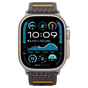 Pasek Spigen Athlex Air na Apple Watch 44 / 45 / 46 / 49 mm - szary