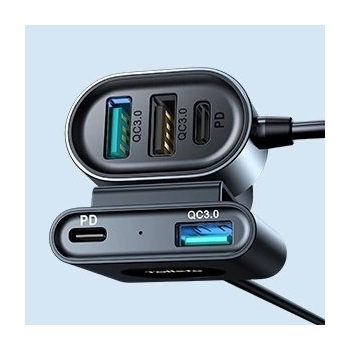 JOYROOM JR-CL05 5-PORT USB CAR CHARGER 72W BLACK