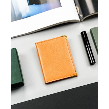 Etui na karty skórzane 302-BL-ORANGE