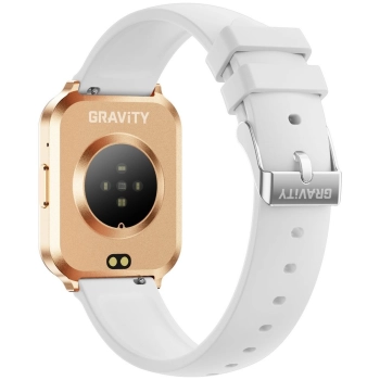 Smartwatch Gravity Różowe Złoto Pasek + Bransoleta GT44-1