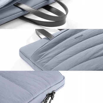 INNOSTYLE DAMSKA TORBA NA LAPTOPA 13 14 WODOODPORNA CARRYLITE SLIM SZARA