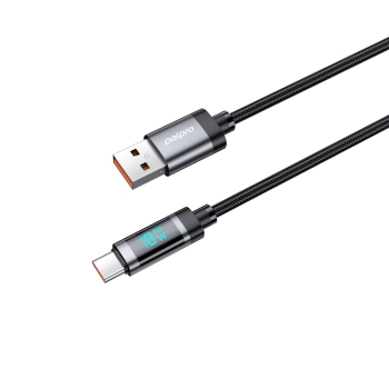 PALPRO KABEL USB-A USB-C SZYBKIE ŁADOWANIE DO SAMSUNG APPLE 3A 18W LED 1M