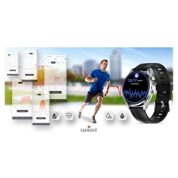 Smartwatch GIEWONT Vertex SmartCall do codziennego noszenia