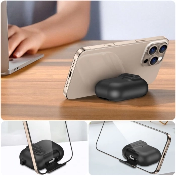 TECH-PROTECT SLIM HOOK APPLE AIRPODS PRO 3 BLACK