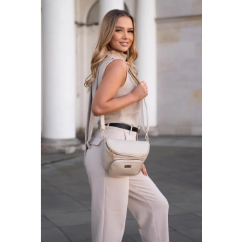 Torebka damska crossbody ze skóry ekologicznej na ramię