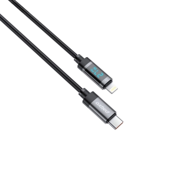 PALPRO KABEL USB-C LIGHTNING SZYBKIE ŁADOWANIE DO APPLE IPHONE 12 13 14 1M
