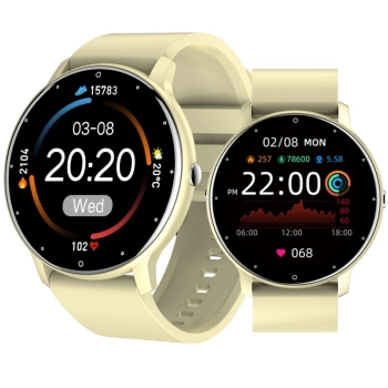 Smartwatch GIEWONT Ecru do codziennego noszenia i sportu