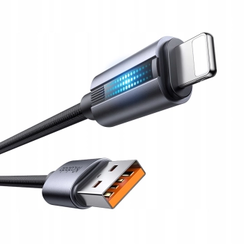 MCDODO ŁADOWARKA KABEL USB LIGHTNING SZYBKIEGO ŁADOWANIA DO IPHONE 1M LED