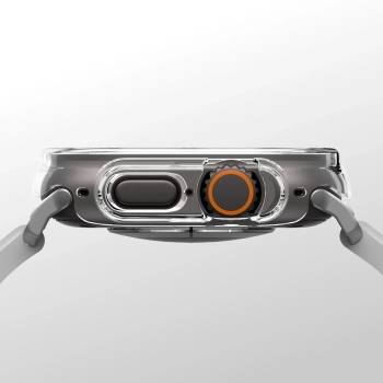 Etui ochronne AMAZINGTHING Minimal na Apple Watch UItra 3 49 mm - przezroczyste