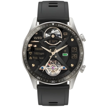 Smartwatch Gravity Srebrny 2 Paski GT10-8