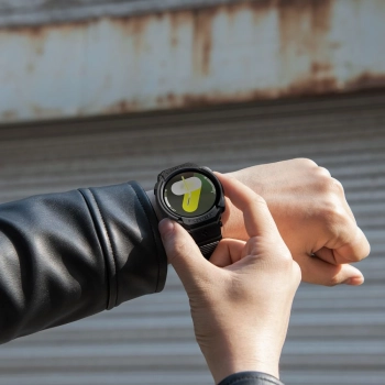 Pasek Spigen Rugged Armor Pro na Samsung Galaxy Watch 8 44 mm - czarny mat