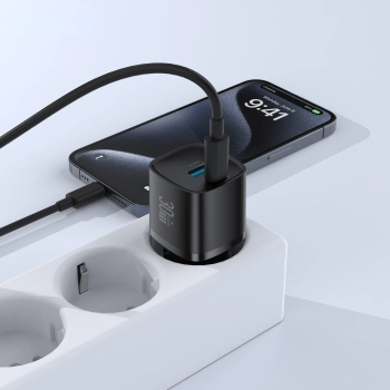 PALPRO SZYBKA ŁADOWARKA DO TELEFONU 2X USB-C USB-A KOSTKA DO ŁADOWARKI 30W
