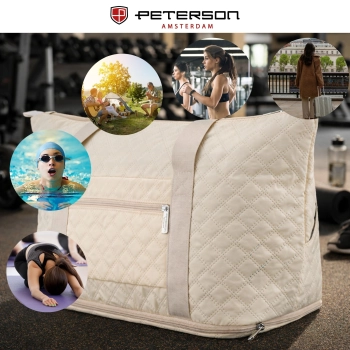 Torba na trening fitness sportowa Peterson podróżna treningowa na ramię
