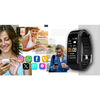 Smartwatch GIEWONT z 2 Paskami do Noszenia