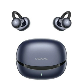 Słuchawki TWS USAMS R03 Echo Clip-on     Bluetooth 6.0 bezprzewodowe niebieski
