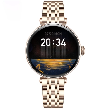 Smartwatch Gravity Różowe Złoto-srebrny Różowy 2 Paski GT26-4