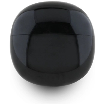 Słuchawki TWS Guess Glossy Effect Egg    Shape Printed Classic Logo czarny