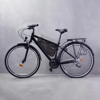 Wozinsky torba rowerowa na ramę roweru 3.5 l szara (WBB15BK)
