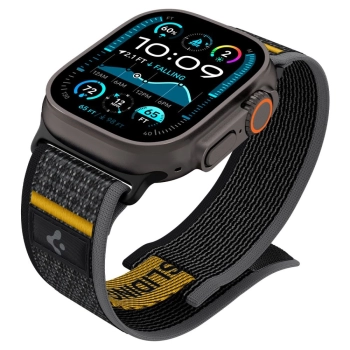 Pasek Spigen Athlex Air na Apple Watch 44 / 45 / 46 / 49 mm - czarny