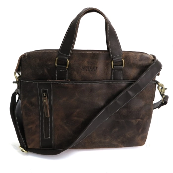 Torba na laptop 15,6" Wild Tiger - brązowa