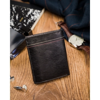 Portfel męski skórzany N20197-VTK-D BLACK