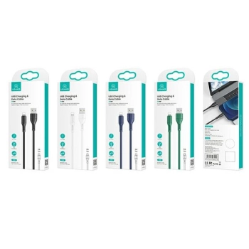 USAMS Kabel U68 lightning 2A Fast Charge1m niebieski/blue SJ500USB03 (US-SJ500)