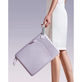 INNOSTYLE ZESTAW TORBA NA LAPTOPA 16 WODOODPORNA + ETUI NA GADŻETY FIOLET