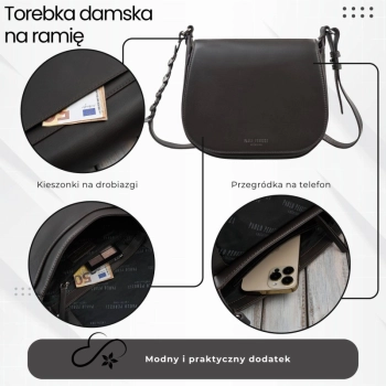 Torebka damska skórzana listonoszka Paolo Peruzzi