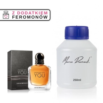 Perfumy nr 818 250ml z feromonami - zamiennik inspirowany Emporio Armani Stronger With You od Giorgio Armani