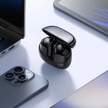 MCDODO SŁUCHAWKI BEZPRZEWODOWE DOUSZNE BLUETOOTH Z MIKROFONEM ETUI CZARNE