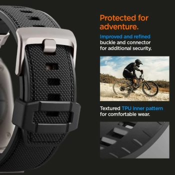 SPIGEN DURAPRO ARMOR APPLE WATCH 6 / 7 / 8 / 9 / 10 / SE / ULTRA 1 / 2 (44 / 45 / 46 / 49 MM) BLACK