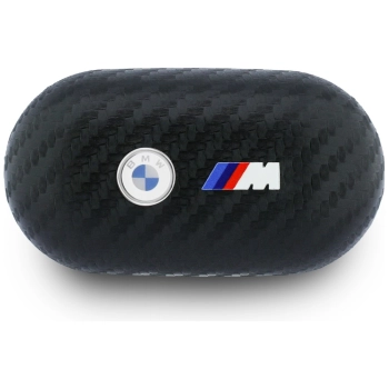 Słuchawki Bluetooth TWS BMW Carbon Metal Logo ENC czarny