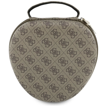 Etui na słuchawki Guess Carry Box        brązowy