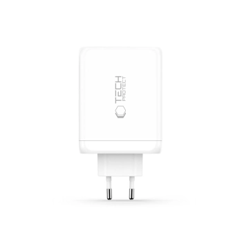 TECH-PROTECT NC200W-GAN 4-PORT NETWORK CHARGER PD 200W / QC3.0 WHITE