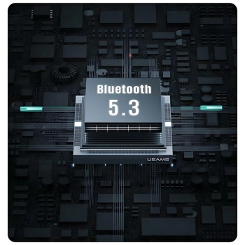 USAMS Słuchawki Bluetooth 5.3 TWS X-donseries ENC bezprzewodowe fioletowy gradient/purple blue BHUENCXD04 (US-XD19)