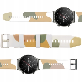 Strap Moro opaska do Huawei Watch GT2 Pro silikonowy pasek bransoletka do zegarka wzór 7