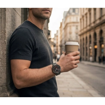 Smartwatch Gravity Czarny Pasek + Bransoleta GT42-1