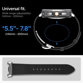 SPIGEN ENZO SAMSUNG GALAXY WATCH 8 / CLASSIC (40 / 44 / 46 MM) BLACK