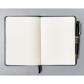 Notes dziennik planer z gumką zakładką Peterson B6 elegancki twarda okładka