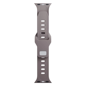 38/40/41/42 mm Taupe (small) - 3mk Silicone Watch Strap for Apple