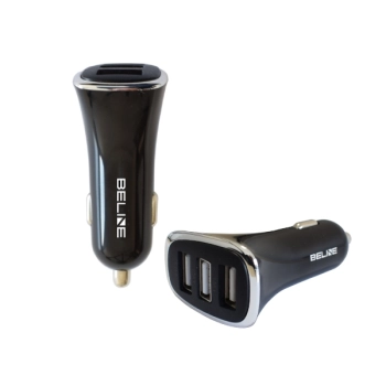 Beline Ład. sam. 3xUSB 4A czarna/black(only head)