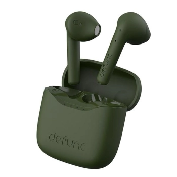 DeFunc Słuchawki Bluetooth 5.3True Lite bezprzewodowe zielony/green 71468
