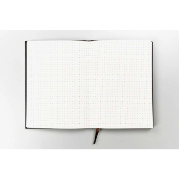 Elegancki Notes Notatnik Planer B6 PETERSON w Kropki Twarda Okładka +