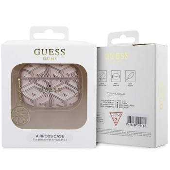Guess GUAP2PGCE4CP AirPods Pro 2 (2022/2023) cover różowy/pink GCube Charm