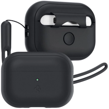 SPIGEN SILICONE FIT STRAP APPLE AIRPODS PRO 1 / 2 BLACK