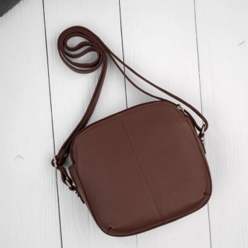 Skórzana torebka crossbody damska Paolo Peruzzi na ramię