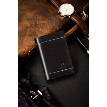 Peterson zestaw prezentowy etui na karty + elegancki brelok do kluczy