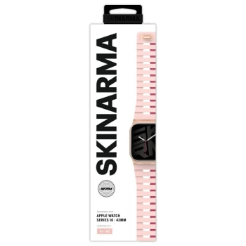 Pasek Skinarma Gemini do Apple Watch     42/41/40 mm różowy