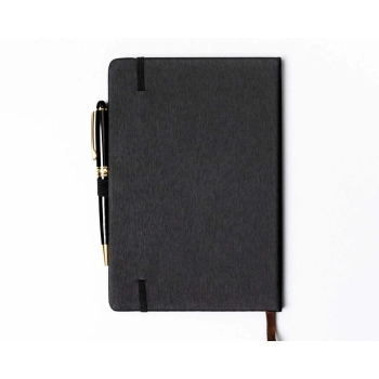 Notes organizer notatnik planer z gumką A5 Peterson w linie elegancki